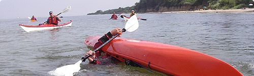 Kajakkurs in der Dänischen Südsee